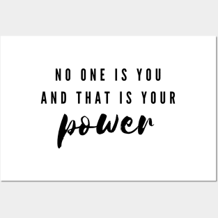 Power Inspirational Quote Posters and Art